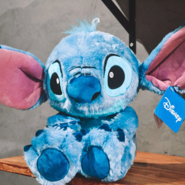 Pelúcia Stitch Tamanho Médio - Oficial Disney