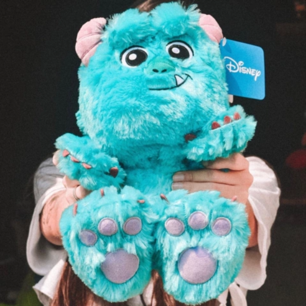 Pelúcia Sulley Baby Tamanho Médio - Oficial Disney