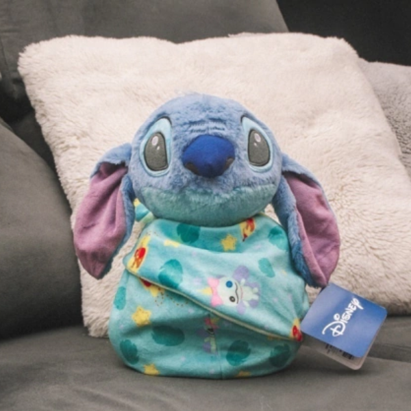 Pelúcia Baby Stitch Tamanho Médio - Oficial Disney